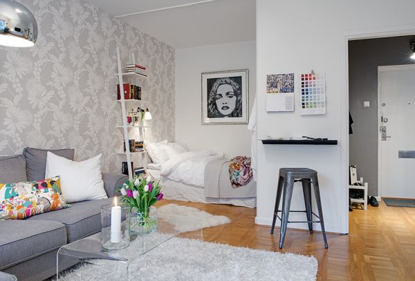 swedish-apartment-small-bedroom