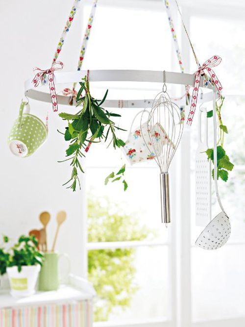 kitchen decorating ideas with flower (1)