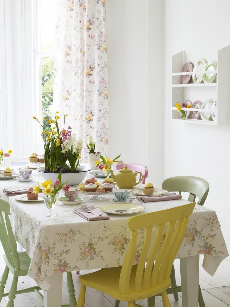 kitchen decorating ideas with flower (16)