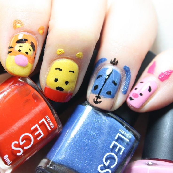 cartoon nail art (1)