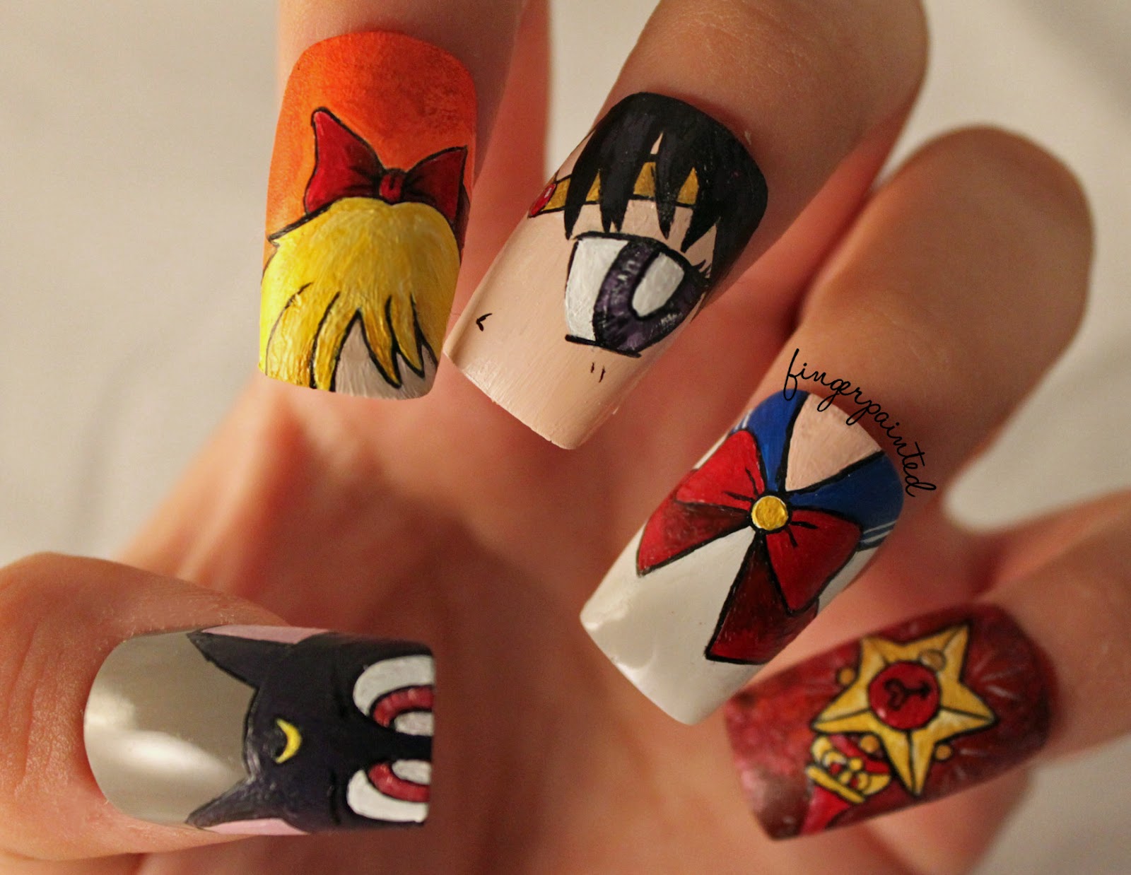 cartoon nail art (18)