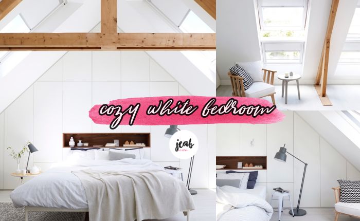 cozy-white bedroom