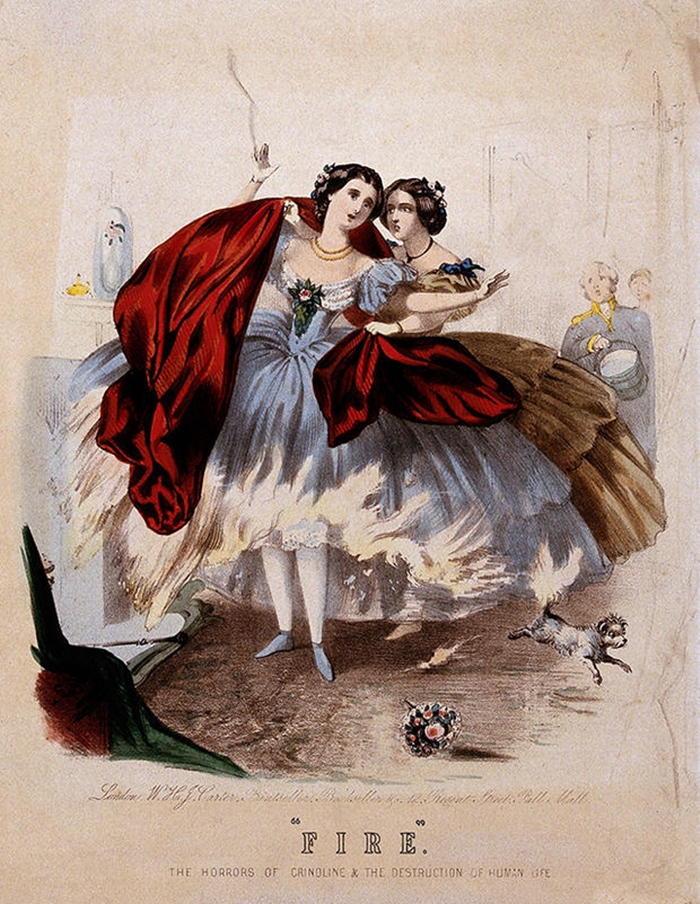 flammable skirts