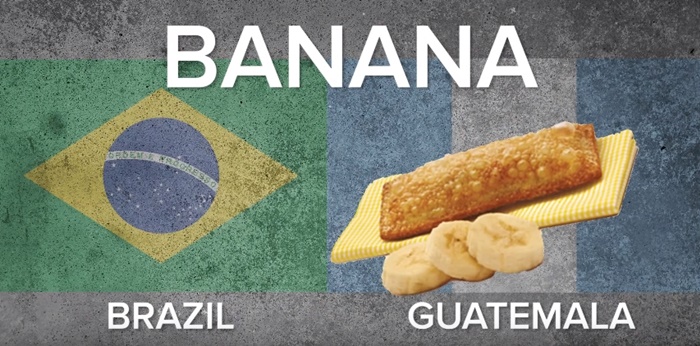 4 brazil guatemala banana