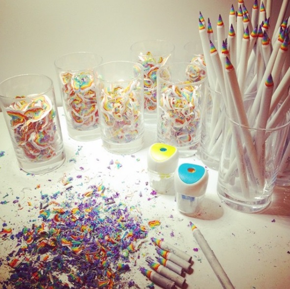 rainbow pencil by presslogic1