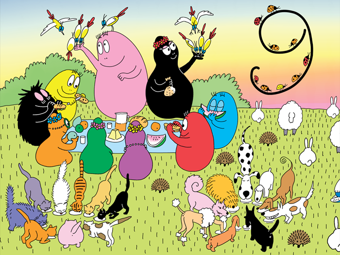 barbapapa familyy