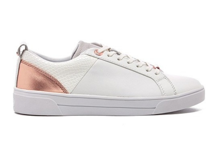 Ted Baker Kulie Leather Cup Sole Trainers ($145)