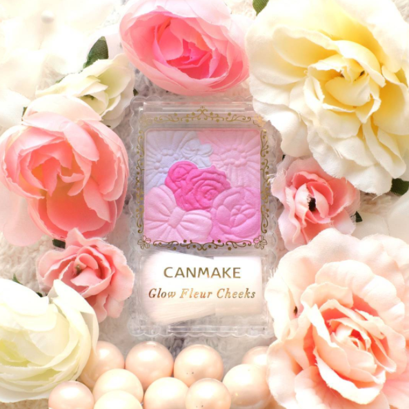 Canmake Glow Fleur Cheeks3