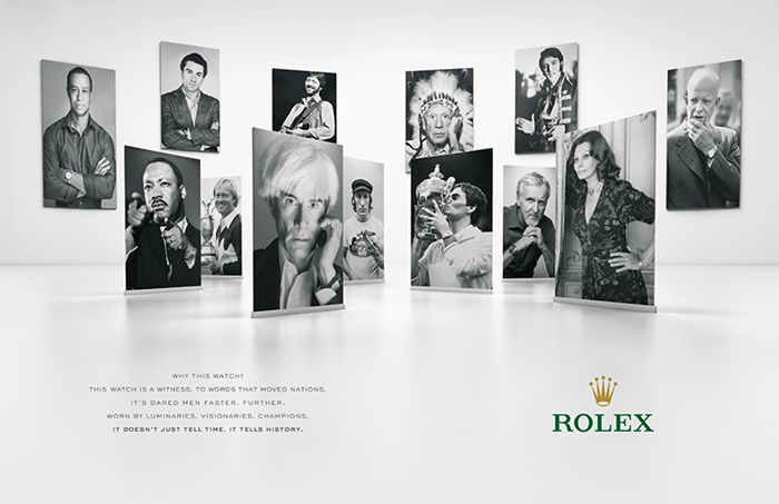 Rolex-Icons-Campaign-Advertisement