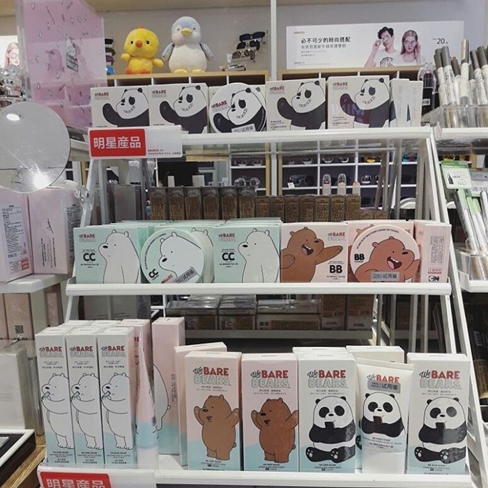 we bare bears x miniso (1)