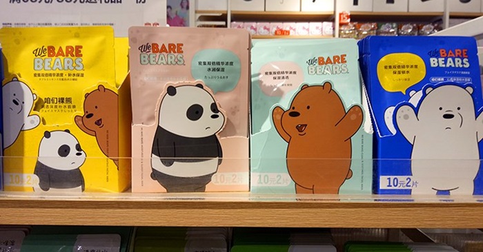 we bare bears x miniso (7)