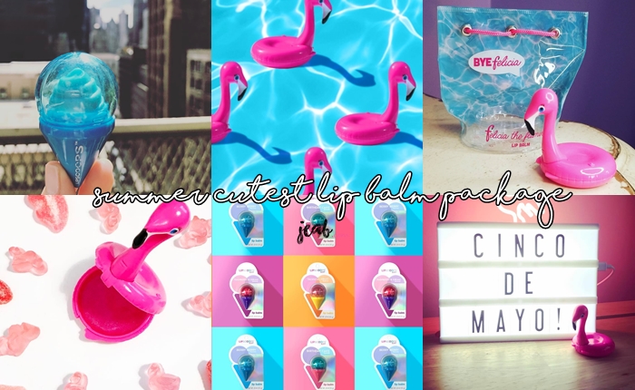 summer cutest lip balm package