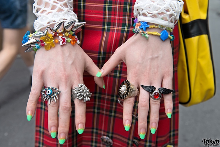 Plaid-Graphic-T-Shirt-Harajuku-Girl-2013-06-06-DSC9360