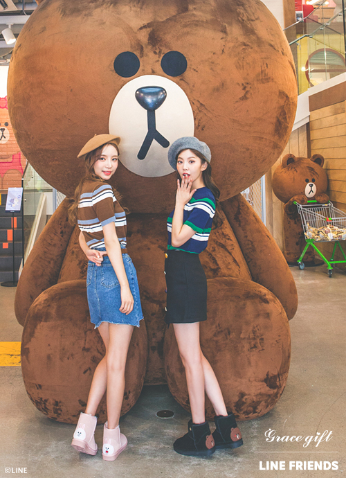 gracegift x line friends (2)