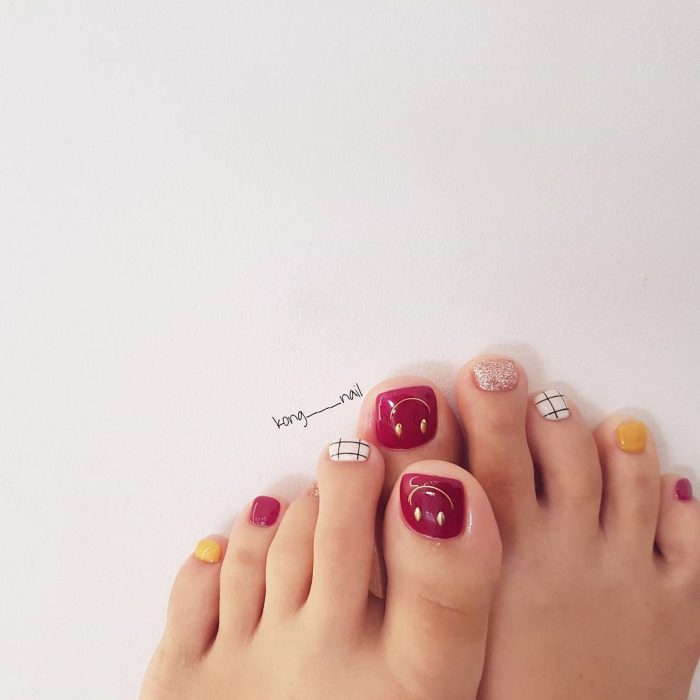 batch_foot nail art by kongnail (8)