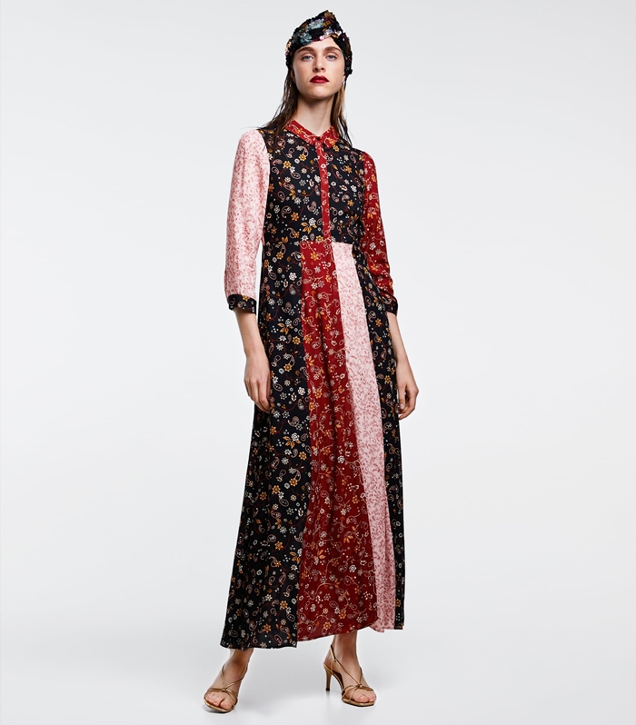 1.Zara-Floral-Dress-2