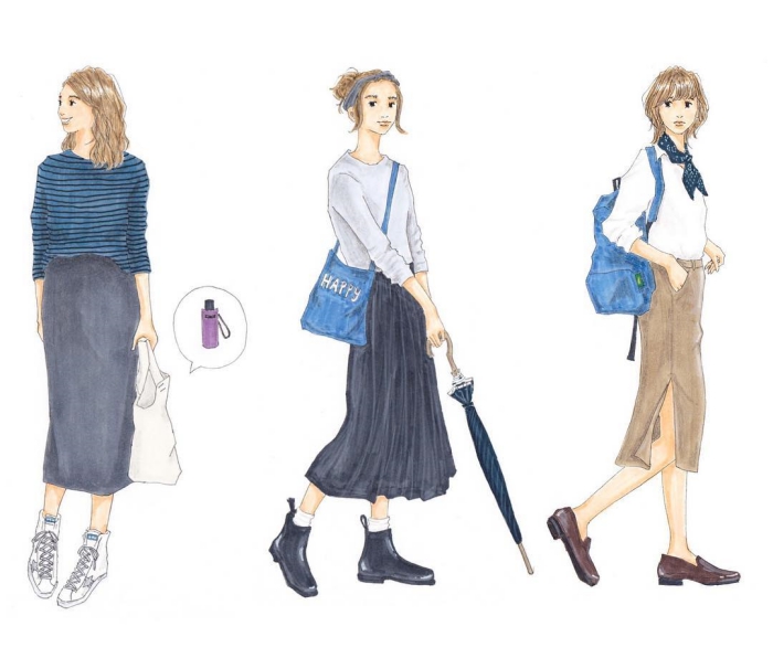 fashion illustration by @saeko55 (7)