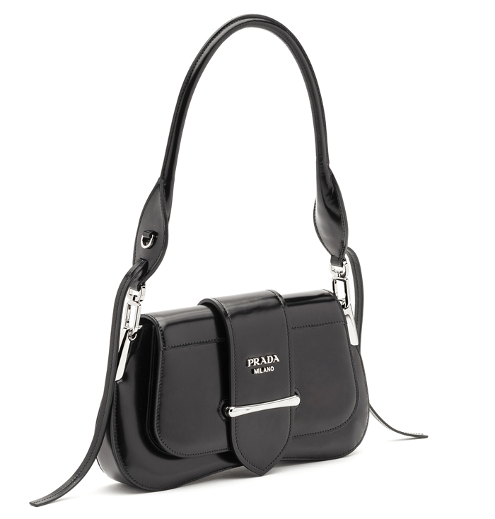 Prada Sidonie 1BD168 V OJH City Calf Nero