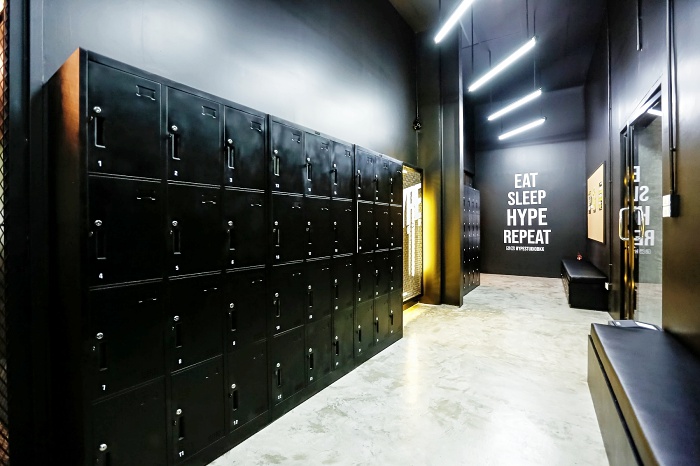 reบริเวณด้านในของ HYPE STUDIO